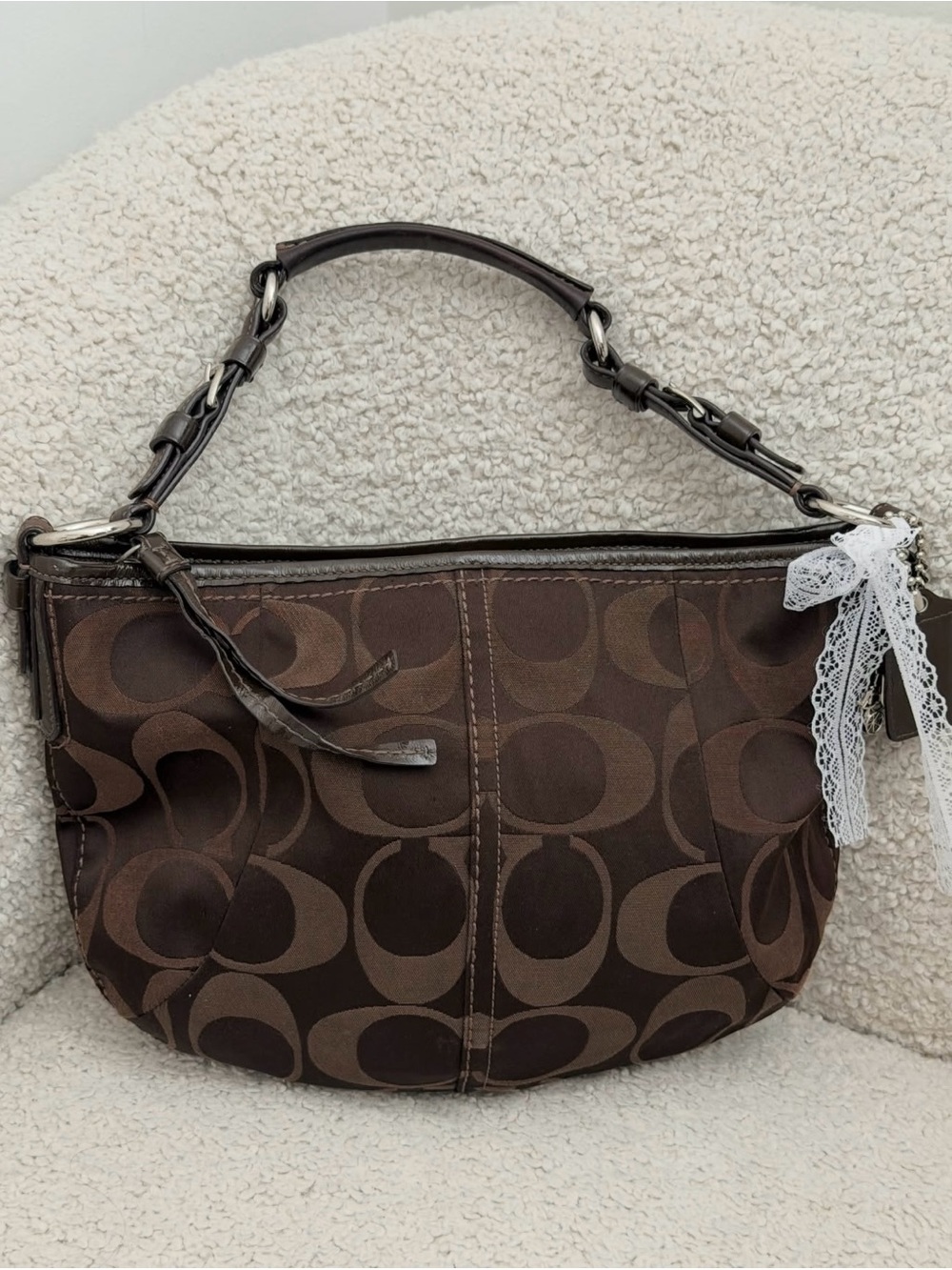 Coach Signature Hobo Bag